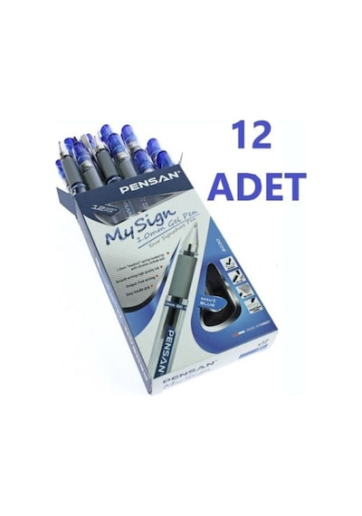 Imza Roller Pilot Kalem Pensa Mysing Jel 12 Adet Kutu Kalem 6030 Diğer