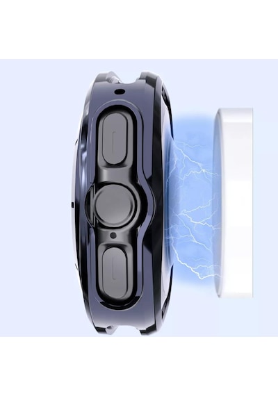 Samsung Galaxy Watch Ultra İle Uyumlu Silikon Kasa Ekran Koruyucu Önü Açık Çerceve Pc Kasa Koruma Silikon Çerçeve Siyah, Galaxy Watch Ultra Çok Renkli Samsung Galaxy Watch Ultra İle Uyumlu Silikon Kasa Ekran Koruyucu Önü Açık Çerceve Pc Kasa Koruma Silikon Çerçeve Siyah, Galaxy Watch Ultra Çok Renkli