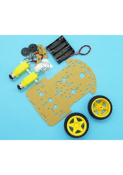 Arduino Engellerden Kaçınma Akıllı 2Wd Araba Robot Şasi Kiti
