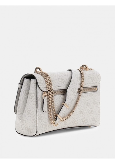 Guess Leona Logolu Dönüştürülebilir Kapaklı Çapraz Askılı Kadın Mavi Omuz Çantası Hwsg9917210-bnn Mavi