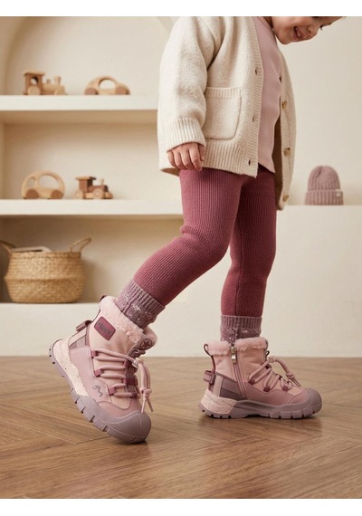 Marco Kids Cherokee Çocuk Tüylu Fermuarlı Outdoor Bot Pembe