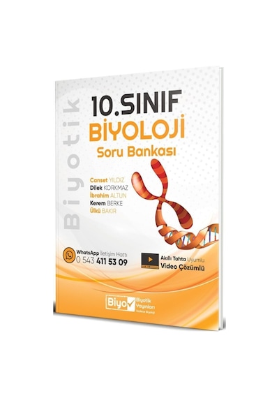 Biyotik 10.sınıf Biyoloji Soru Bankası