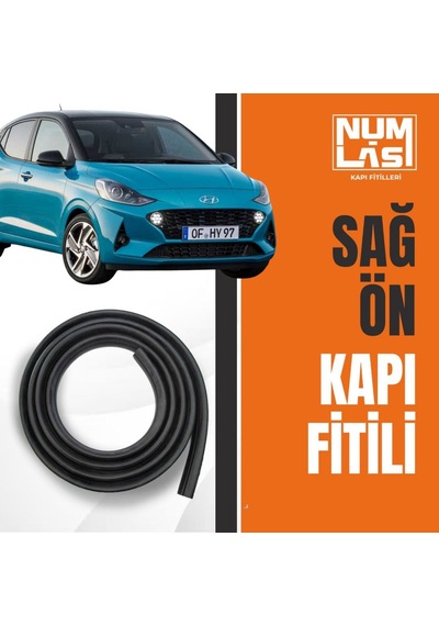 Hyundai İ10 2020-2025 Sağ Ön Kapı Fitili-a Kalite-numlas-nm6136