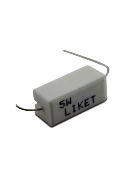 5w 22 Ohm Taş Direnç X 1 Adet Rf089