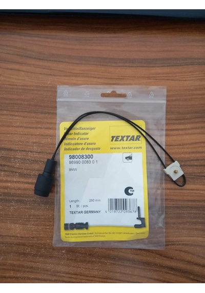 Bmw E30 Ön Fren Balatası Fişi Textar