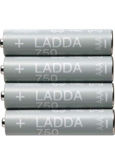 Şarj Edilebilir Pil, Hr03 Aaa 1.2v, Pil Kapasitesi: 750 Mah. 11 Kw