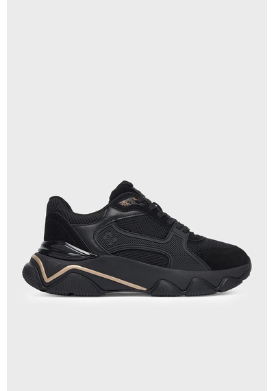 Guess Mazzy Logolu Sneaker Ayakkabı Fltmz2fab12 Bayan Ayakkabı Fltmz2 Fab12 Black Siyah