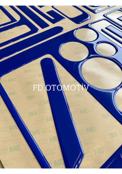 Ford Connect 2002 - 2006 Torpido, Konsol, Trim, Göğüs Kaplama Seti Mavi Renk