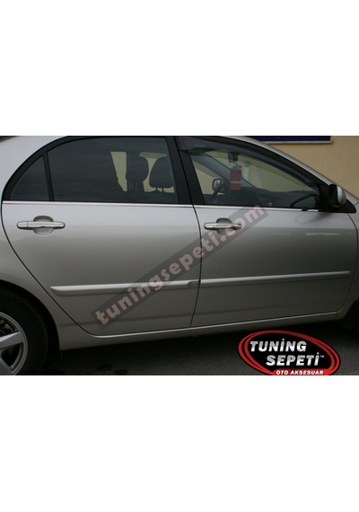 Toyota Corolla Uyumlu 2002 - 2006 Kapı Kolu Paslanmaz Çelik