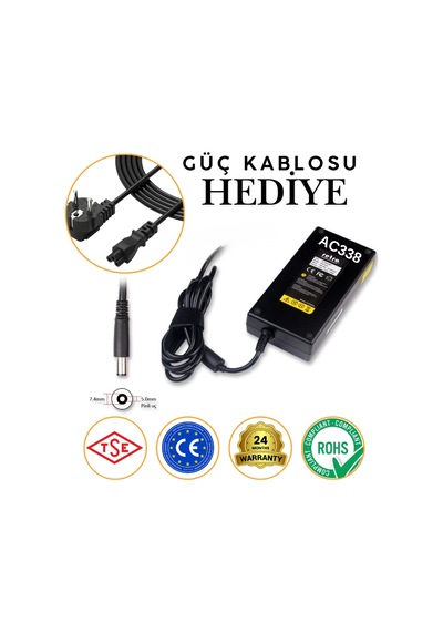 Hp Compaq 644698-001, 644698-002, 644698-003, 645154-001 İle Uyumlu Notebook Adaptör Şarj Cihazı