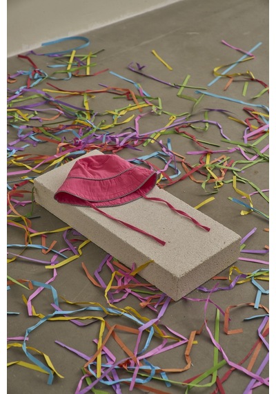 Ohlalakoala Candy Summer Biyeli Poplin Şapka Pembe