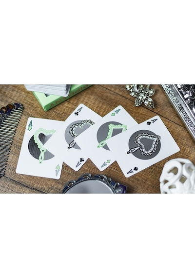 King Star Reflections Epiphany Green Premium Oyun Kağıdı Koleksiyonluk İskambil Kartları