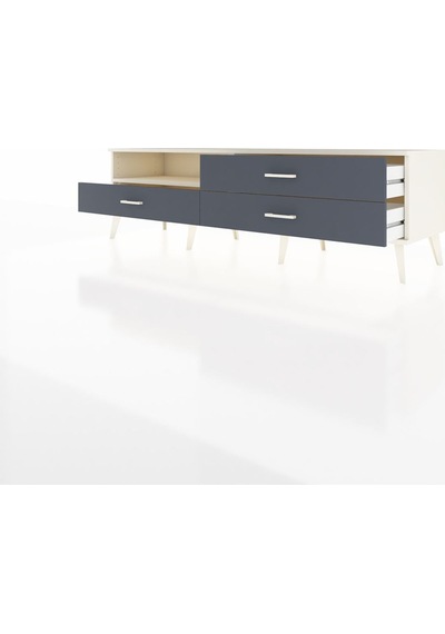 Hyperion Tv Ünitesi Tek Raflı 3 Çekmeceli 176x44x51 Aytaşı-aytaşı/antrasit Aytası/antrasıt Hyperion Tv Ünitesi Tek Raflı 3 Çekmeceli 176x44x51 Aytaşı-aytaşı/antrasit Aytası/antrasıt