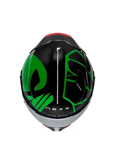 Nexx X.Wst 3 B-Side Kapalı Kask Siyah - Yeşil
