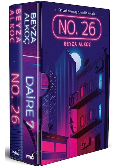 No.26 Serisi Seti - 2 Kitap Takım-Kutulu - Beyza Alkoç - İndigo Kitap