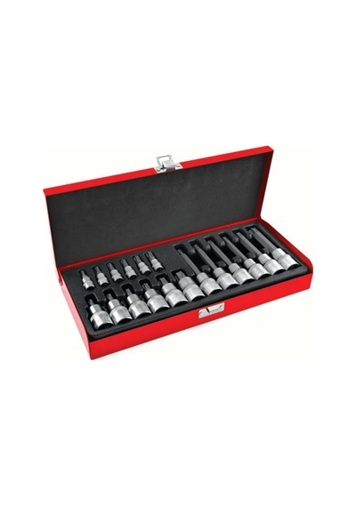 Prodht 1/2 Ve 1/4 Torx Uçlu Lokma Takımı 18 Parça