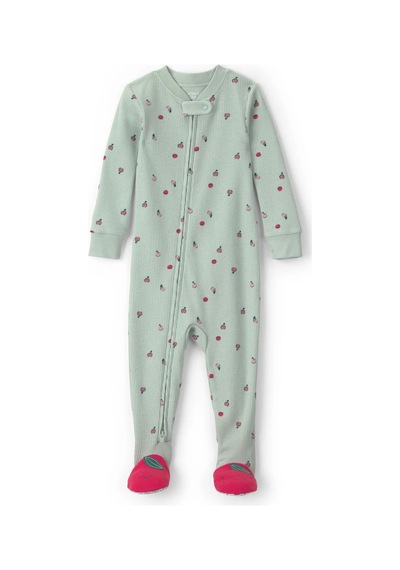 Carter's Kız Bebek Fermuarlı Patikli Tulum Yeşil 1w136510