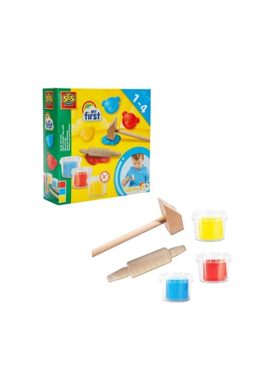 Aletli Oyun Hamur Seti 3x90 Gr Kırmızı
