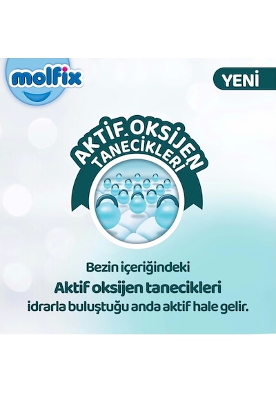 Molfix Premium Bebek Bezi Fırsat Paketi 3 Beden 4-9 Kg 60 Adet 3 Numara