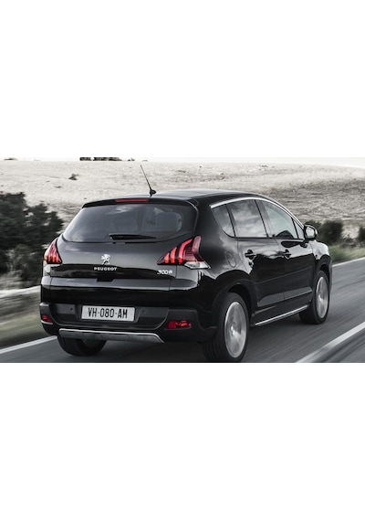 3008 Peugeot Uyumlu Bagaj Paspası Havuzlu Kaucuk 2010-2016 Sıyah