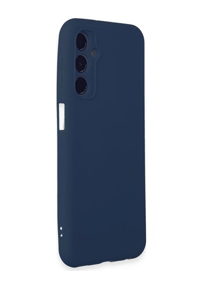 Samsung Galaxy Uyumlu   M34 5g Kılıf First Silikon - Lacivert