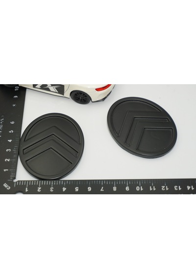 Dk Tuning Citroen C3 C4 C5 C6 Siyah Abs Yan Kanatlar Logo Arma Se