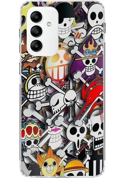 Samsung Galaxy Uyumlu M23 Kapak Anime Tasarımlı Şeffaf Kılıf Şeffaf