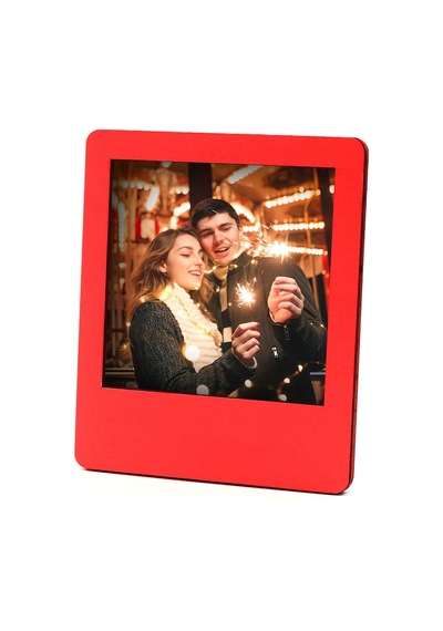 Sevgililer Gününe Özel Sevimli Ayıcık & Kişiye Özel Fotoğraf Çerçevesi & Kalp Mum & Kar Tanesi Kolye Hedi