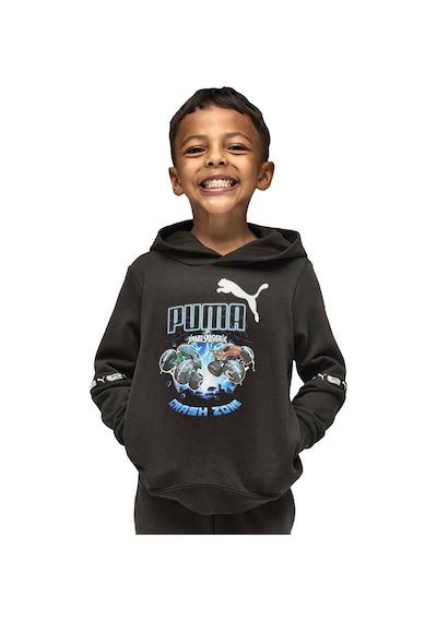 Puma Puma X Hot Wheels Erkek Çocuk Siyah Sweatshirt 28605 SiYAH