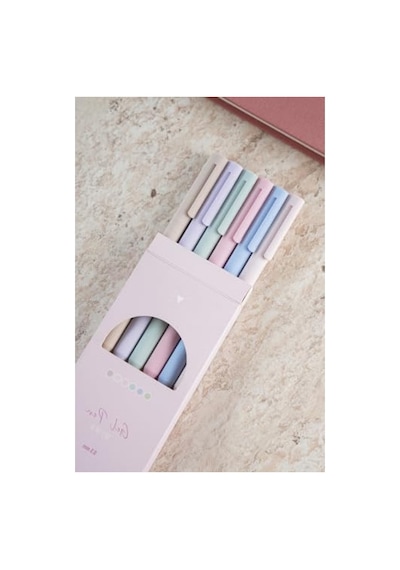 0.5 Mm 6'lı Jel Kalem Seti 165-Koyu Yeşil