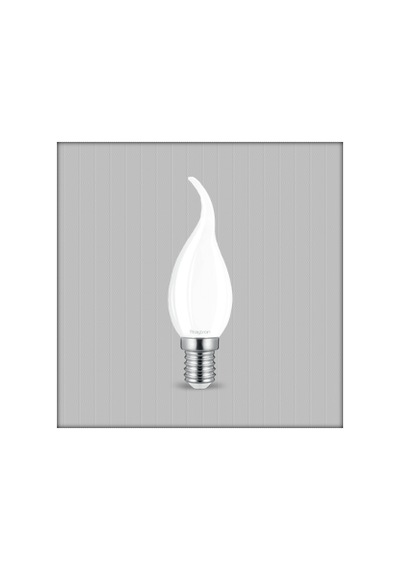 Kıvrık Buji Led Ampul Cam 4 W E-14 6500K Beyaz Işık Braytron - B