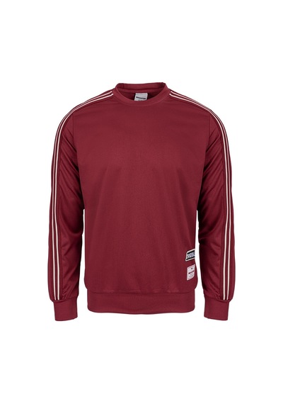 Maraton Comfort Erkek Bisiklet Yaka Bordo- Sweatshirt Bordo-
