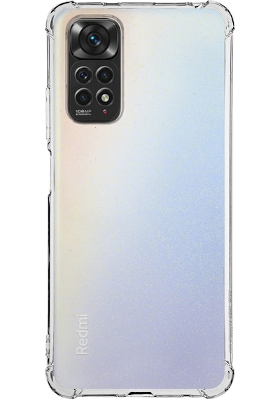 Xiaomi Redmi Note 11 Kılıf Kamera Korumalı AirBag Antishock Şeffaf Silikon Kapak