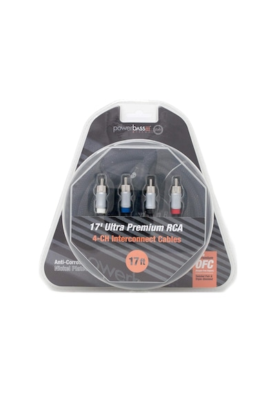 Powerbass Xrca-174 Powerbass %100 Bakır İki Çiftli Rca Kablo