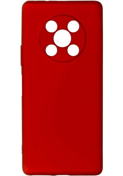 Huawei Nova Y90 Kılıf Biye Silikon - Kırmızı Kirmizi Kırmızı