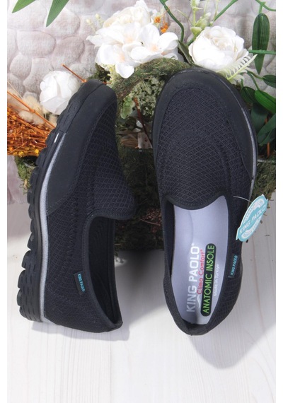 Fort King Mila Rahat Hafif Anatomic Insole Taban Kadın Ayakkabı Siyah