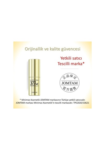 Tr Gözenek Sıkılaştırıcı Aydınlatıcı Super Hydro 377 Vitamin C Serumu 30 Ml, Mın187