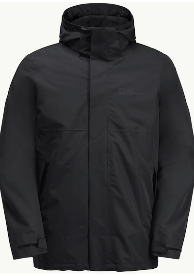Jack Wolfskin Luntal 3ın1 Erkek Outdoor Mont-1116251blk 001