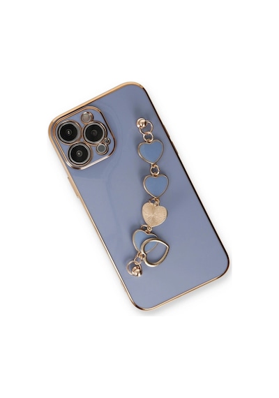 Apple iPhone Uyumlu   14 Pro Kılıf Esila Silikon - Gri Düz Renkli