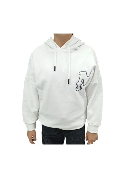 İrem Çocuk Giyim Kız Çocuk /erkek Çocuk M Harf Nakışlı Kapüşonlu Beyaz Renk Sweatshirt Beyaz İrem Çocuk Giyim Kız Çocuk /erkek Çocuk M Harf Nakışlı Kapüşonlu Beyaz Renk Sweatshirt Beyaz