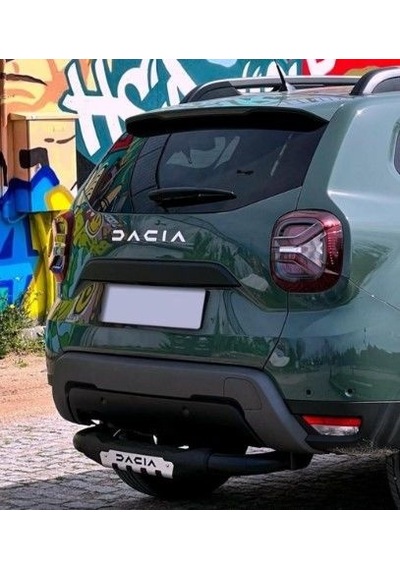 Dacia Duster Arka Tampon Koruma Siyah Pak26