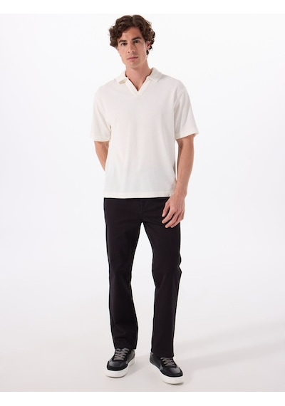 Wrangler Normal Bel Slim Fit Siyah Erkek Chino Pantolon Chino Pantolon - Wm01003001 Siyah