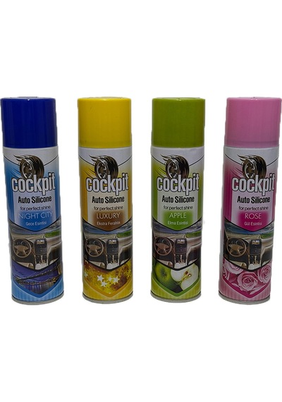 Cockpit Parfümlü Oto Göğüslük Torpido Parlatıcı 220ml 48 Adet 1 Koli