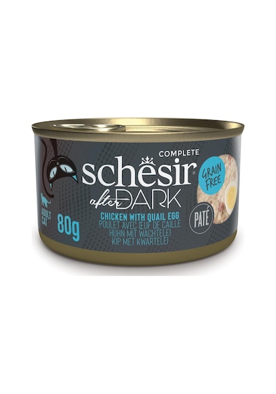 Tr After Dark Tavuk İle Bıldırcın Yumurtası Pate Yetişkin Kedi Konservesi 80g