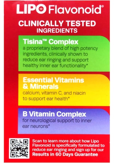 Lıpo-flavonoıd Plus Ear Ringing Choline İnositol 100 Tablet