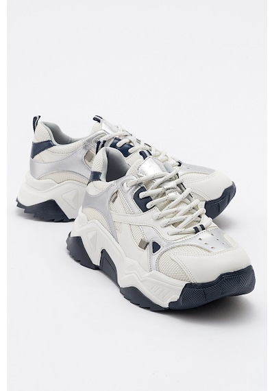 Luvishoes Lecce Beyaz-laci Kadın Spor Ayakkabı Beyaz - Lacivert Luvishoes Lecce Beyaz-laci Kadın Spor Ayakkabı Beyaz - Lacivert