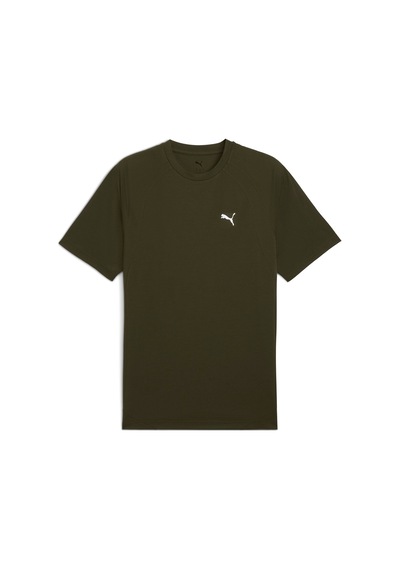 Puma Evostrıpe Tee Erkek Yetişkin T-shirt Yeşil