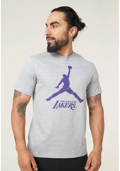 Nike Jordan Los Angeles Lakers Erkek Pamuklu T-shirt