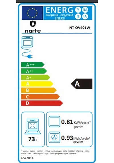 Narte OV401W - CG20060W - H10060WX Yeni Nesil Beyaz Ankastre Set