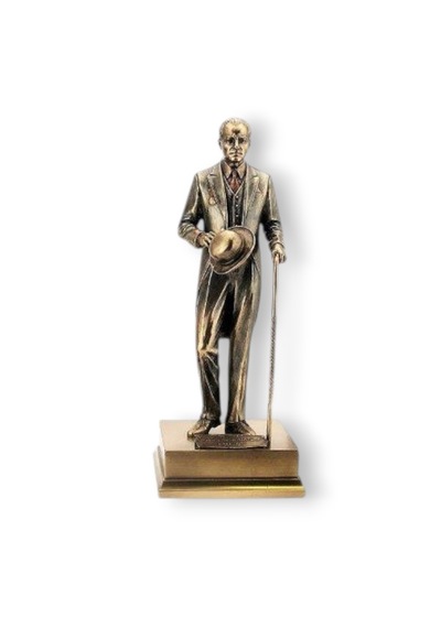 Veronese Mustafa Kemal Atatürk Bronz Renk Koleksiyon Figür 25cm